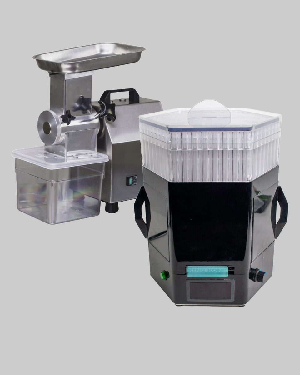 Commercial Pre Roll Machine & Industrial Cannabis Grinder