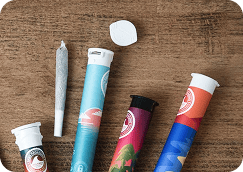 Reclaimed Ocean-Bound Plastic Cannabis Packaging