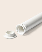 110mm Ocean Tube – angled, open, lid flipped