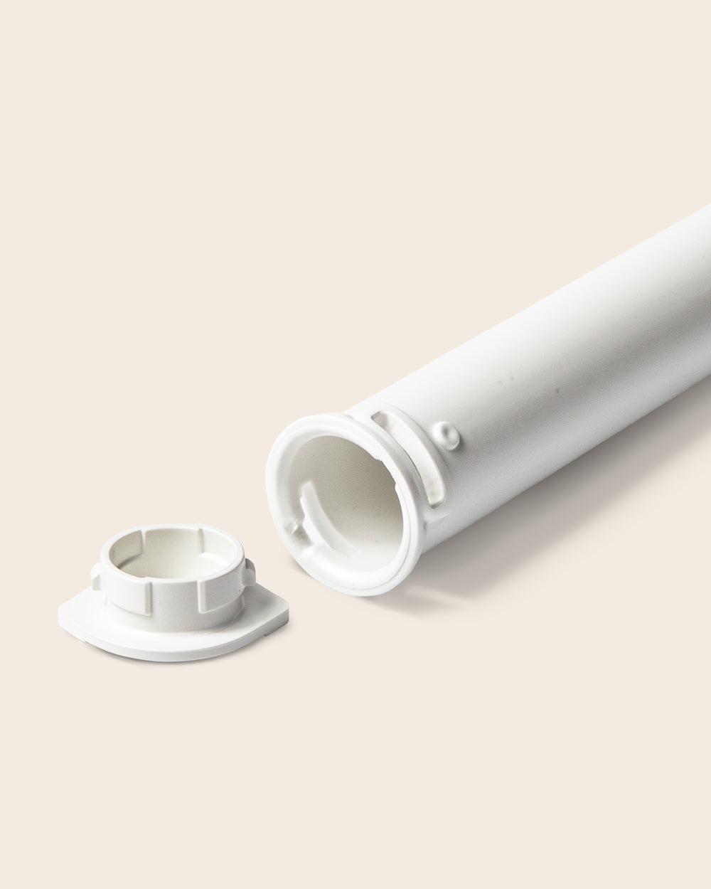 110mm Ocean Tube – angled, open, lid flipped