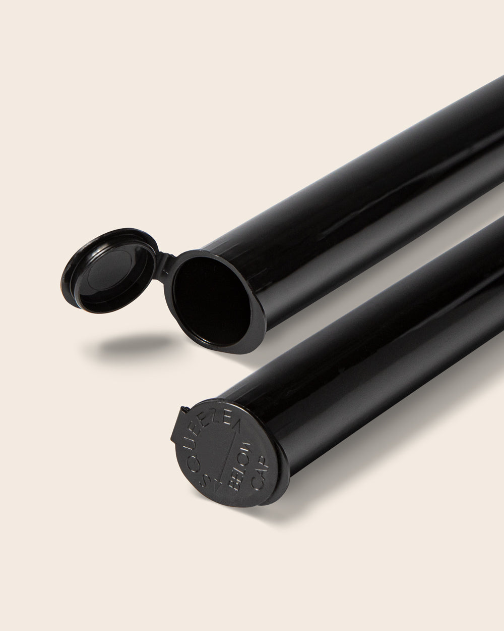 116mm Pop-Top Ocean Tube – lid detail, black