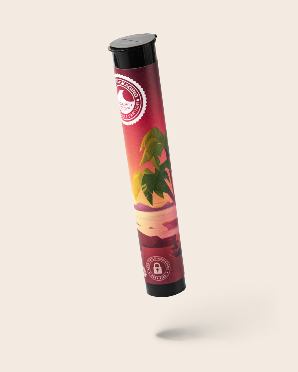 116mm Pop-Top Ocean Tube – floating, black