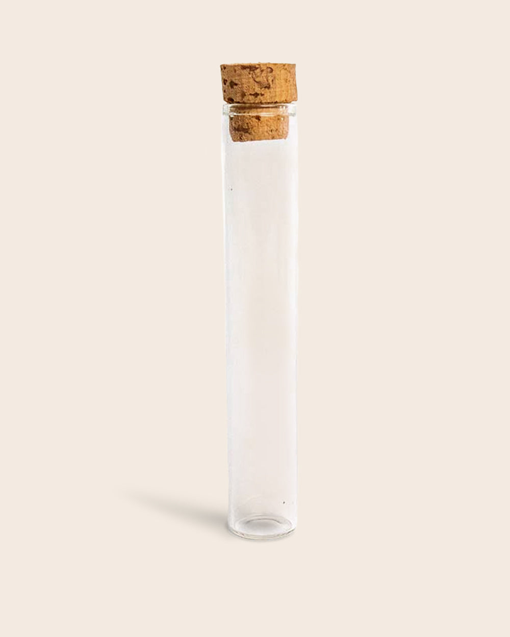 120mm Glass Pre-Roll Tube & 20mm T-Cork Cap – 20mm cork cap, standing