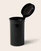 19-Dram PCR Pop-Top Bottle – open