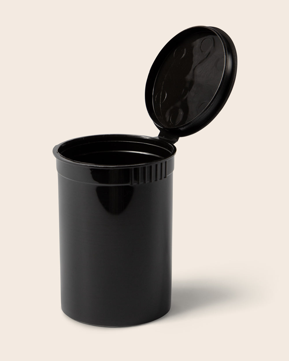 30-Dram PCR Pop-Top Bottle – open
