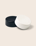38-400 Ocean Screw-Top Lids in black and white