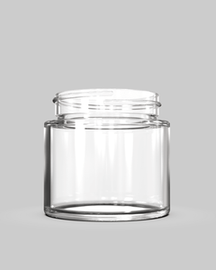 3oz Clear Glass Jar