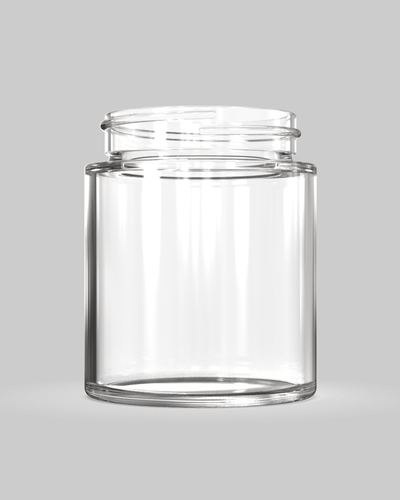 4oz Clear Glass Jar