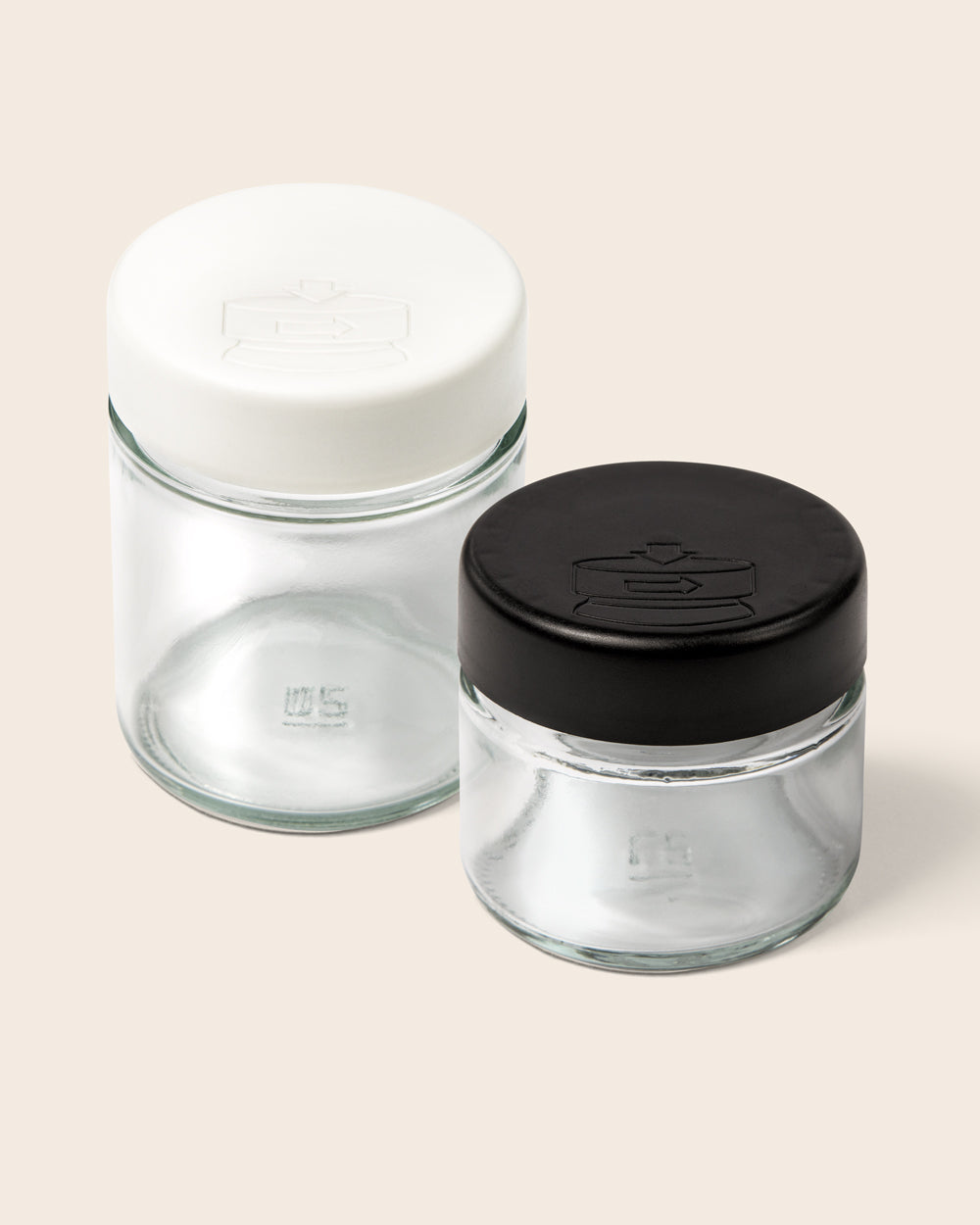 53-400 Ocean Screw-Top Lid – on a glass jar