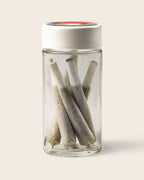 90mm Glass Pre-Roll Multipack Jar – with pre-rolls