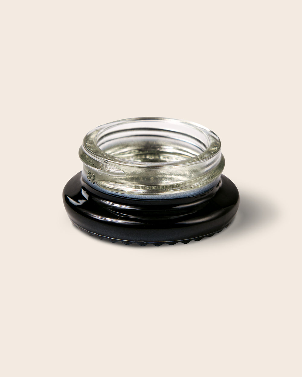9ml Glass Concentrate Jar – black