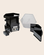King Kone 2.0 Metal Pre-Rolled Cone Filling Machine – disassembled