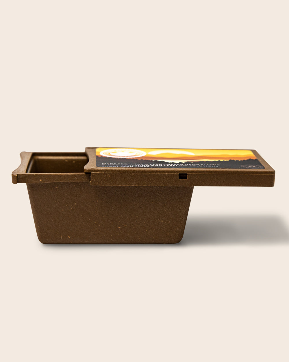 Sana Hemp Container – front, open