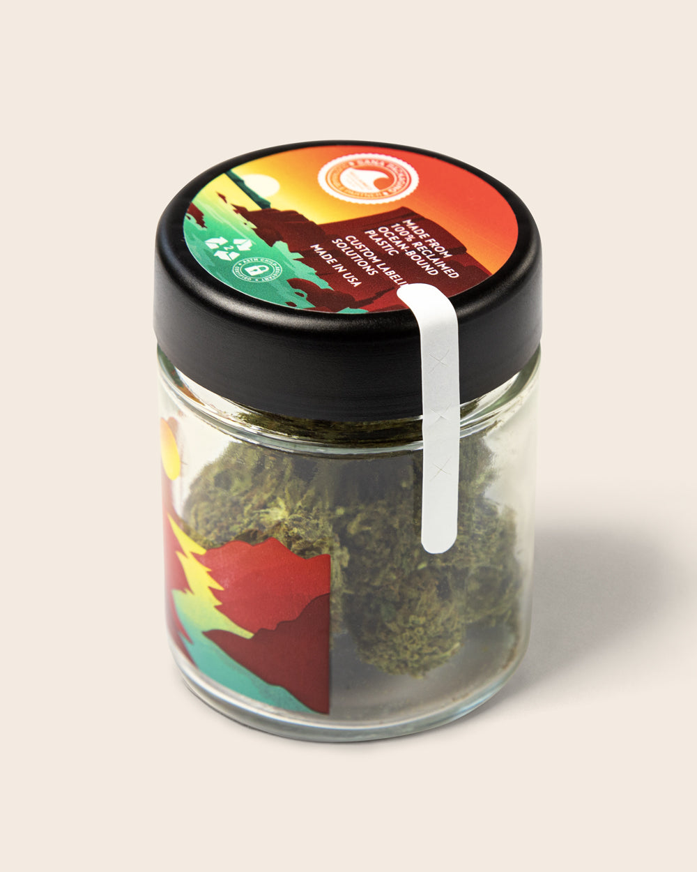 Customizable Stone Paper Tamper Bands – on a jar